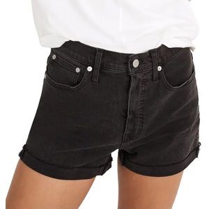 MADEWELL: High Rise Denim shorts
